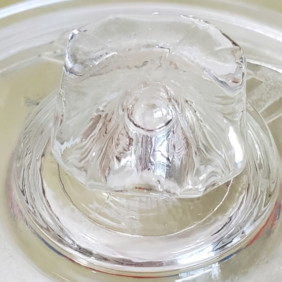 Lance 12" Vintage Store Countertop Display  Glass Large Cracker Jar - Picture 4 of 12